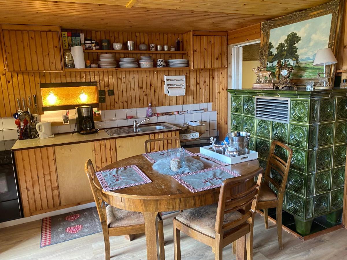 Hütte für Naturliebhaber - Kinder/ Ponyreiten Villa Zella-Mehlis Exterior foto